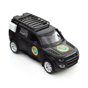 Автомодель TechnoDrive Шевроны Героев Land Rover Defender 110 ГУР МО (250364M) - Pampik - 2