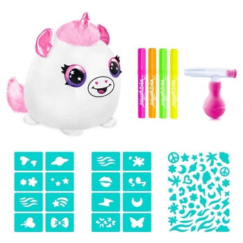 Набір для творчості Canal Toys DIY Airbrush Plush Сквіш Неон сюрприз (AIR022) - Pampik - 6