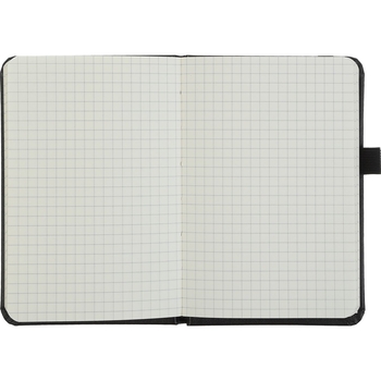 Книга записная Buromax Etalon в клеточку 140х95 мм черная 96 листов (BM.296160-01) - Pampik - 4