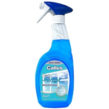 Засіб для миття вікон Gallus Glasreiniger Голубий, 1 л - Pampik