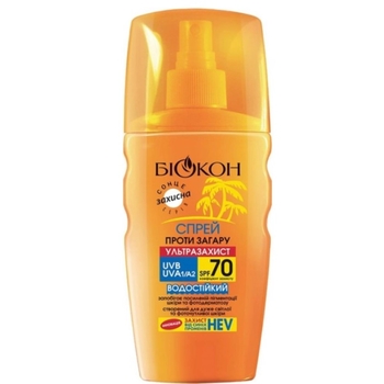 Спрей против загара Біокон SPF 70 160 мл - Pampik
