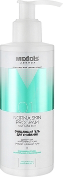 Очищающий гель для умывания Meddis Norma Skin Program 200 мл - Pampik - 2