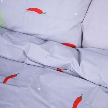 Простыня MirSon Ranforce Elite 17-4754 Benvenuto 110х160 см светло-серая (2200008937652) - Pampik - 5