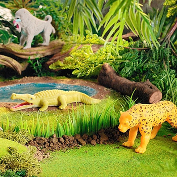 Стретч-іграшка #sbabam Legend of animals Максі Хижаки джунглів в дисплеї 12 шт. (30/CN23-CDU) - Pampik - 7