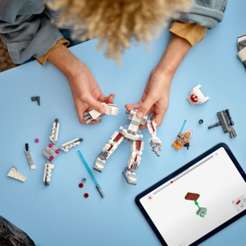 Конструктор LEGO Star Wars Робот X-Wing Люка Скайвокера, 195 деталей (75390) - Pampik - 4