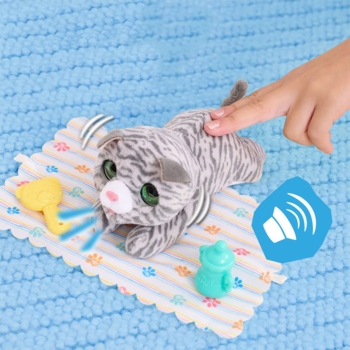 Интерактивная игрушка Furreal Friends Newborns Котенок (28073) - Pampik - 4