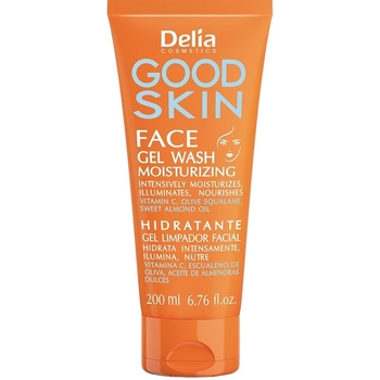 Гель для умывания лица Delia Cosmetics Good Skin увлажняющий 200 мл - Pampik