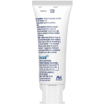 Дитяча зубна паста з ароматом полуниці Crest Kid's Cavity Protection Anticavity Strawberry Rush 119 г (BT4496) - Pampik - 2