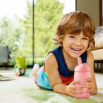 Поїльник з трубочкою Munchkin Simple Clean 296 мл рожевий (9001902) - Pampik - 13