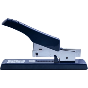 Степлер Buromax усиленной мощности металлический №23, 100 листов синий (BM.4286-02) - Pampik