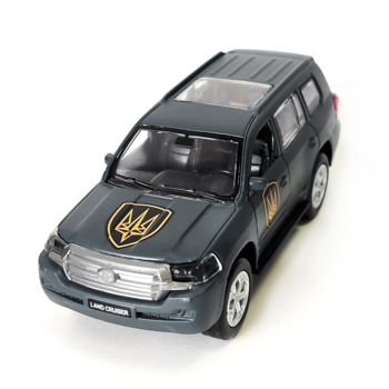 Автомодель TechnoDrive Шевроны Героев Toyota Land Cruiser Рубеж (KM6010) - Pampik
