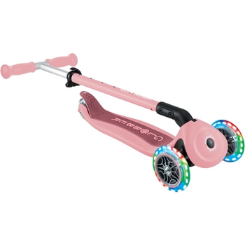 Самокат Globber Go Up Active, 1+ лет, до 20/50 кг, пастельно-темно-розовый (744-210) - Pampik - 15