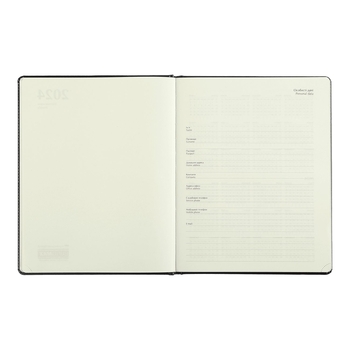 Еженедельник датирован Buromax Salerno 2024 A4 красный (BM.2781-05) - Pampik - 4