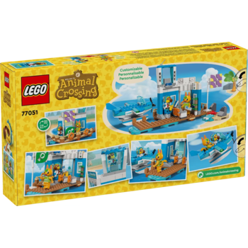 Конструктор LEGO Animal Crossing Літайте з Dodo Airlines, 292 деталі (77051) - Pampik - 6