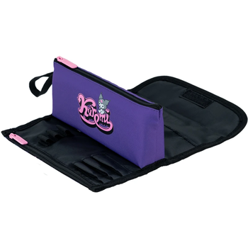 Пенал мягкий Kite 8x20.5x4 см фиолетово-черный (HK24-653) - Pampik - 3