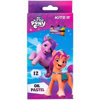 Пастель масляная Kite My Little Pony 12 шт (LP24-071) - Pampik