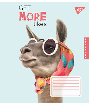 Набір зошитів Yes Get more likes А5 в лінійку 36 аркушів 15 шт. (767351) - Pampik - 6