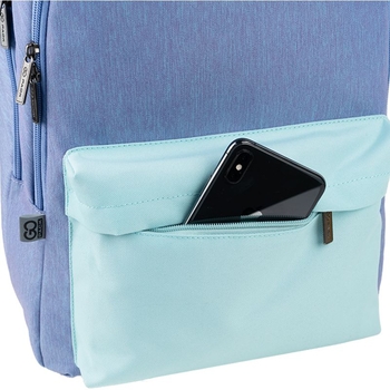 Рюкзак GoPack Education Teens GO24-140L-2 м'ятно-блакитний - Pampik - 12