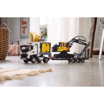 Конструктор LEGO Technic Грузовик Volvo FMX и Электрический экскаватор, 2274 детали (42175) - Pampik - 10