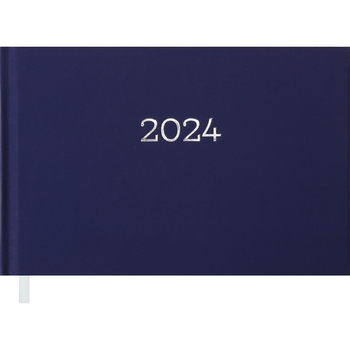 Еженедельник датирован Buromax Monochrome 2024 синий (BM.2804-02) - Pampik