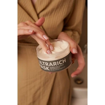 Відновлювальна маска для волосся Marie Fresh Cosmetics Ultrarich Mask для сухого та пошкодженого волосся 200 мл - Pampik - 4