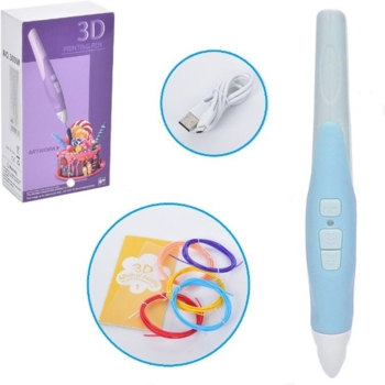 Ручка 3D Bambi 309W blue - Pampik