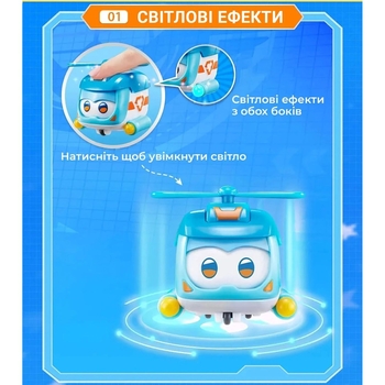 Ігрова фігурка Super Wings Super Pet Шайн улюбленець зі світловими ефектами (EU770420) - Pampik - 8