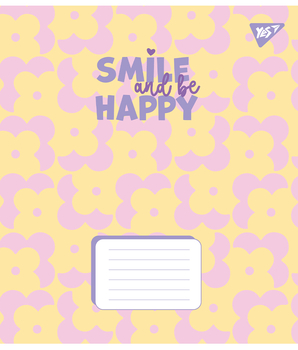 Набір зошитів Yes Smile and be happy А5 в лінійку 24 аркуші 20 шт. (67317) - Pampik - 3