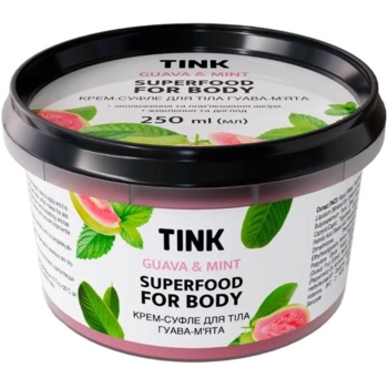 Крем-суфле для тела Tink Гуава-Мята 250 мл - Pampik
