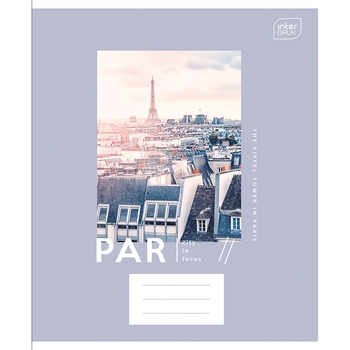 Набор тетрадей ученических Interdruk Premium City 2 А5 в линию 48 листов 4 шт. (354525-4) - Pampik