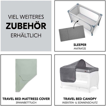 Детский манеж Hauck Dream N Play Plus Dusty Mint - Pampik - 3