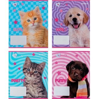 Набор тетрадей Kite Rachael Hale А5 в косую линию 12 листов 25 шт. (R24-235) - Pampik