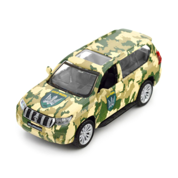 Автомодель TechnoDrive Шевроны Героев Toyota Land Cruiser Prado Птицы Мадяра (250363M) - Pampik