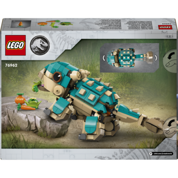 Конструктор LEGO Jurassic World Малюк Бампі Анкілозавр, 358 деталей (76962) - Pampik