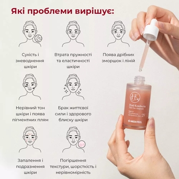 Сыворотка для лица Medi-Peel Hyal Kombucha Tea-Tox Ampoule восстановительная с 70% комбучи 50 мл - Pampik - 5