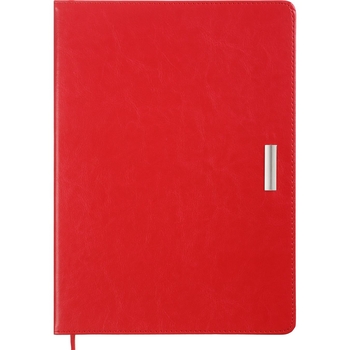 Ежедневник датированный Buromax Salerno 2024 A4 красный (BM.2741-05) - Pampik