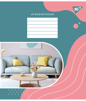 Набор тетрадей Yes Your interior А5, в линейку, 48 листов, 10 шт. (767134) - Pampik - 6