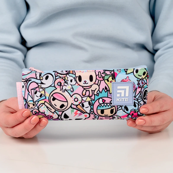 Пенал мягкий Kite 8x19.5x3.5 см (TK24-680-2) - Pampik - 3