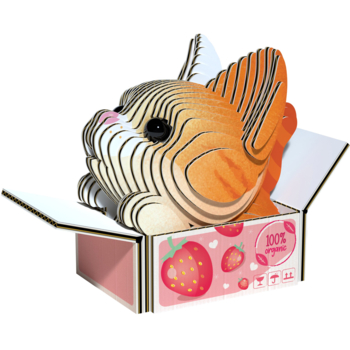 Збірна 3Д модель Eugy Зоопарк Кошеня руде (XEG-087) - Pampik