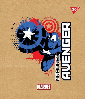Набір зошитів Yes Avenger А5, в клітинку, 18 аркушів, 10 шт. (765084) - Pampik - 2