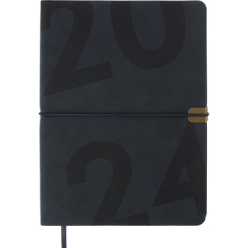 Ежедневник датированный Buromax Best 2024 A5 синий (BM.2126-02) - Pampik