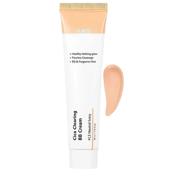 ВВ крем Purito Cica Clearing BB Cream №13 Neutral Ivory с экстрактом центеллы 30 мл - Pampik