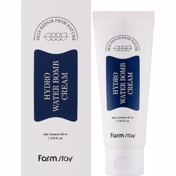 Зволожуючий крем для обличчя FarmStay Hydro Water Bomb Cream 60 мл - Pampik