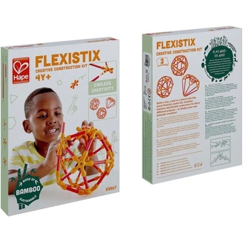 Конструктор Hape Flexistix Строительство бамбуковый 66 деталей (E5567) - Pampik - 7