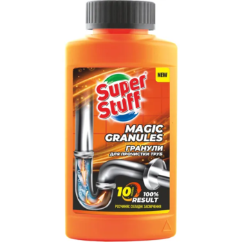 Гранули для прочищення труб SuperStuff, 200 г - Pampik
