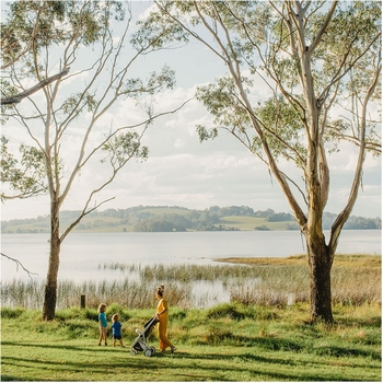 Прогулянкова коляска Greentom Classic Black-White (8718858972340) - Pampik - 7