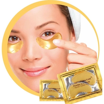 Патчі під очі Hebei від зморшок з колагеном та біо-золотом 6 г - Pampik - 3