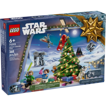 Конструктор LEGO Star Wars Різдвяний календар 2024, 368 деталей (75395) - Pampik