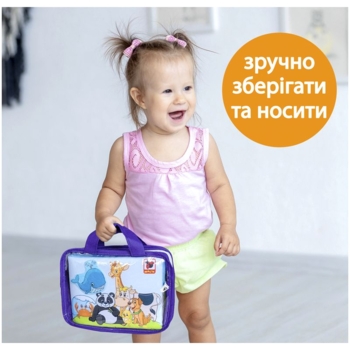 Мягкая книжка Масік Животные развивающая (МС 070301-03) - Pampik - 5