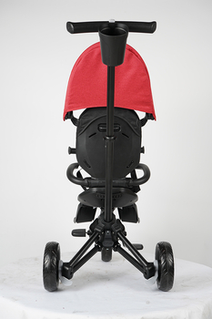 Велосипед складаний триколісний дитячий Qplay Nova Niello Red (S700-12Nova+EvaRed) - Pampik - 9